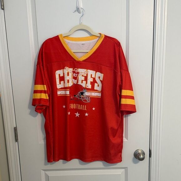 No Brand Tops - Red Chiefs Football Jersey